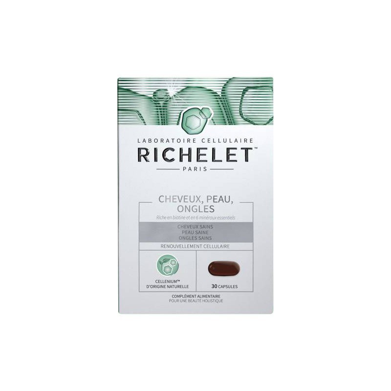 Richelet Cheveux, Peau, Ongles - 30 capsules 
