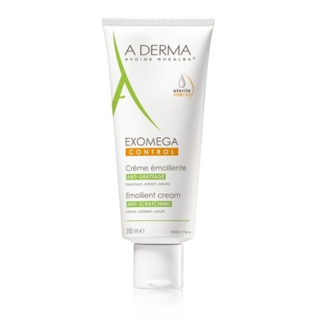 A-Derma Exomega Control Crème émolliente anti-grattage 200 ml 