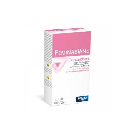 Pileje Feminabiane Conception 30 comprimés et 30 capsules 