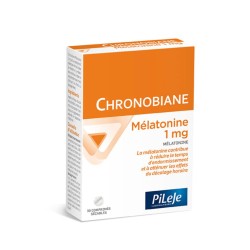 Pileje Chronobiane mélatonine 1 mg 30 comprimés 