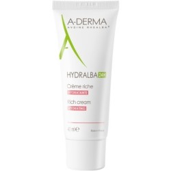 A-Derma Hydralba Crème Hydratante 24h Riche 40 ml 