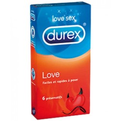 Durex Préservatif Love Boite de 6 