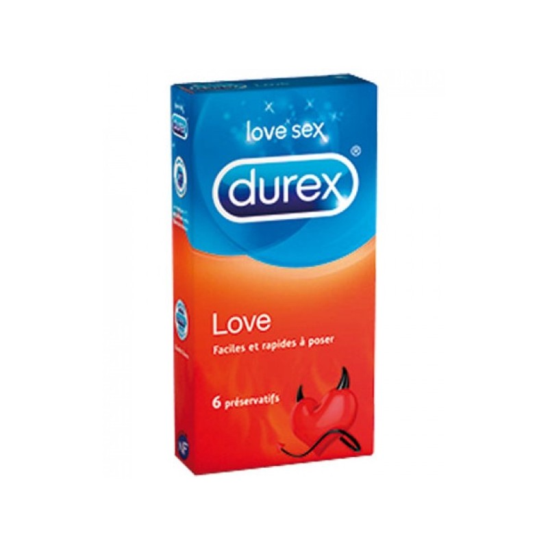 Durex Préservatif Love Boite de 6 