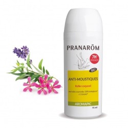 Pranarôm Aromapic Bio Roller Anti-moustique Lotion corporelle 75 ml 