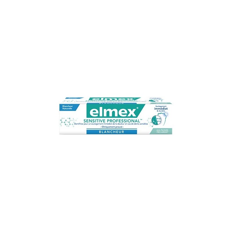 Elmex Dentifrice Sensitive Professional Blancheur 75 ml 