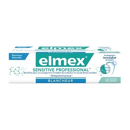 Elmex Dentifrice Sensitive Professional Blancheur 75 ml 