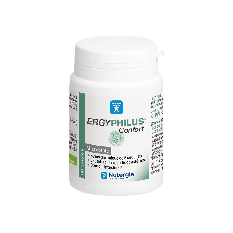 Nutergia Ergyphilus confort 60 gélules 
