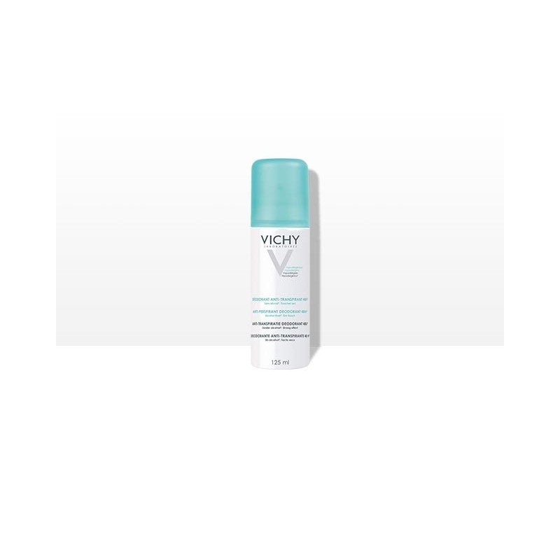 Vichy Déodorant Anti-transpirant 48H aérosol 125 ml lot de 2 
