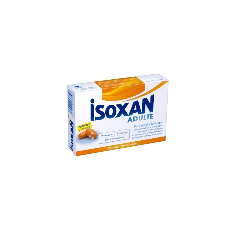 Isoxan Vitalité Adulte 20 comprimés 