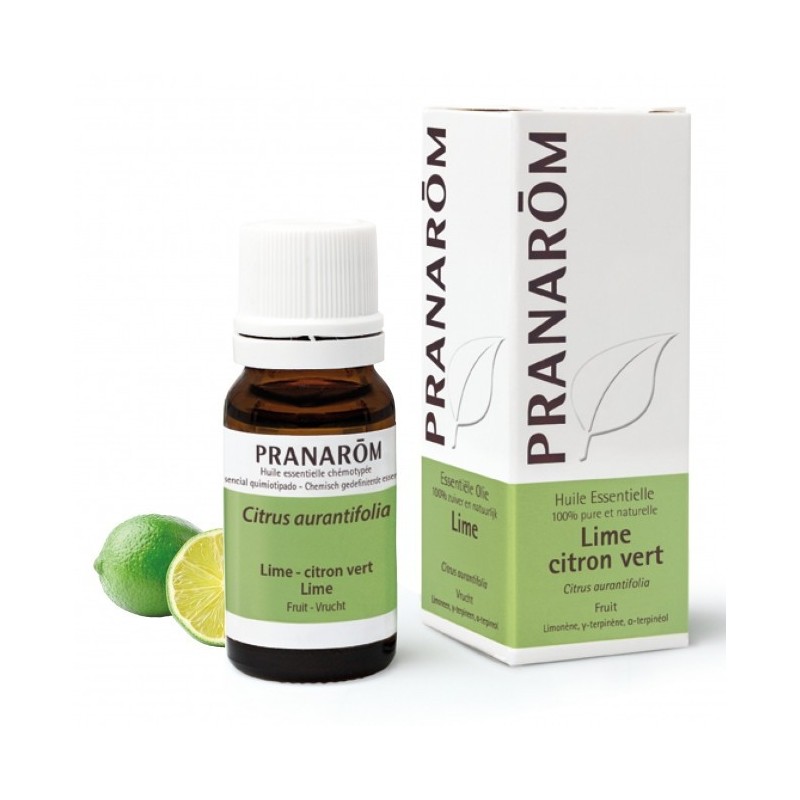 Pranarôm Huile Essentielle Lime Citron Vert 10 ml 
