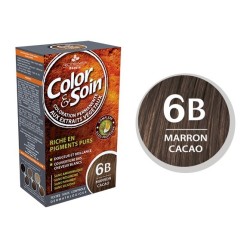 3 Chênes Color & Soin Marron Cacao 6B 