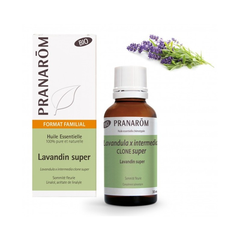 Pranarôm Huile essentielle de Lavandin Super Bio 30 ml 
