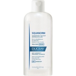 Ducray Squanorm Shampooing traitant antipelliculaire pellicules sèches 200 ml 