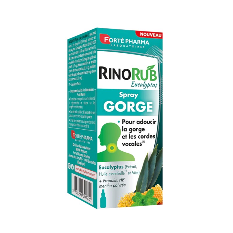 Forté Pharma RinoRub spray gorge 15 ml