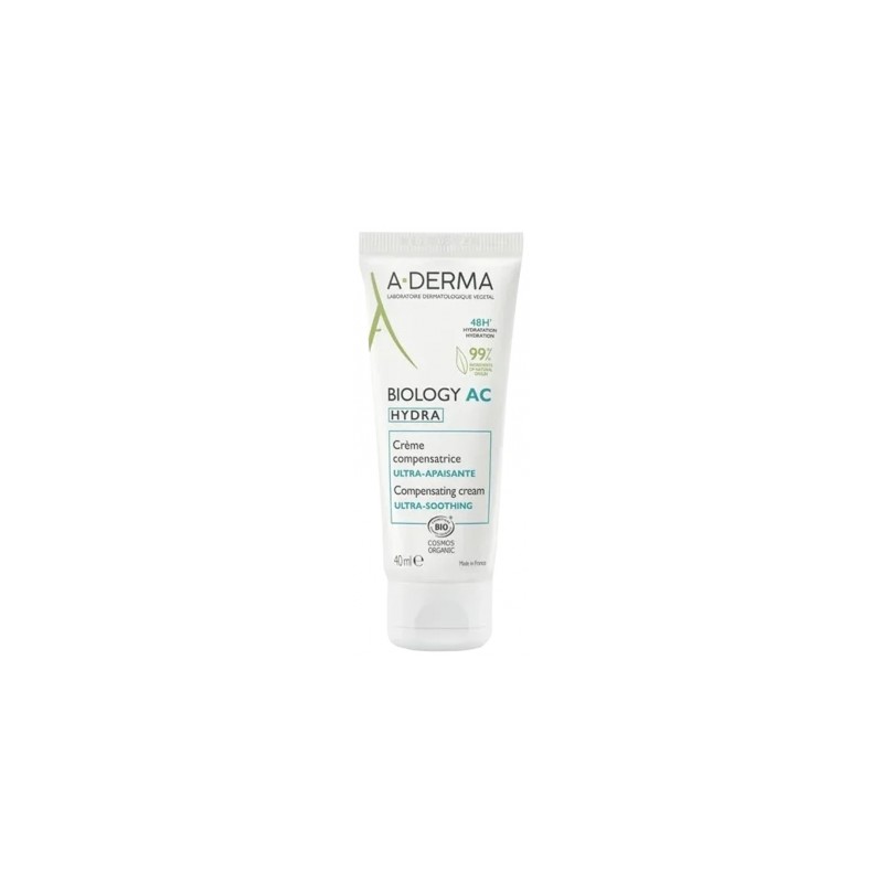 A-Derma Biology AC Hydra Crème compensatrice ultra-apaisante tube 40ml