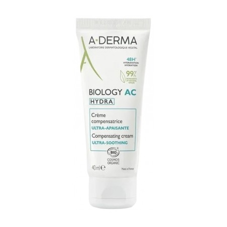 A-Derma Biology AC Hydra Crème compensatrice ultra-apaisante tube 40ml