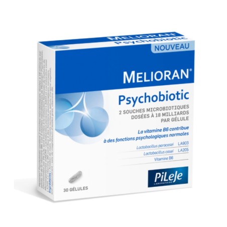 Pileje Melioran Psychobiotic 30 gélules 
