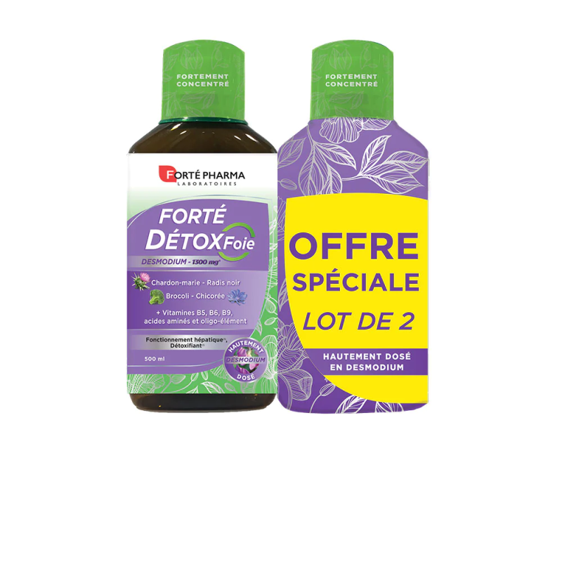 Forté Pharma Forté Détox Foie Lot de 2