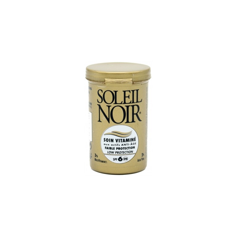 Soleil Noir Soin Vitaminé 6 Faible Protection 20ml