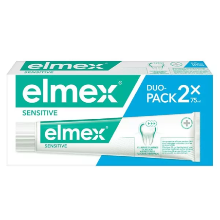 Elmex Dentifrice Sensitive Lot 2x75ml