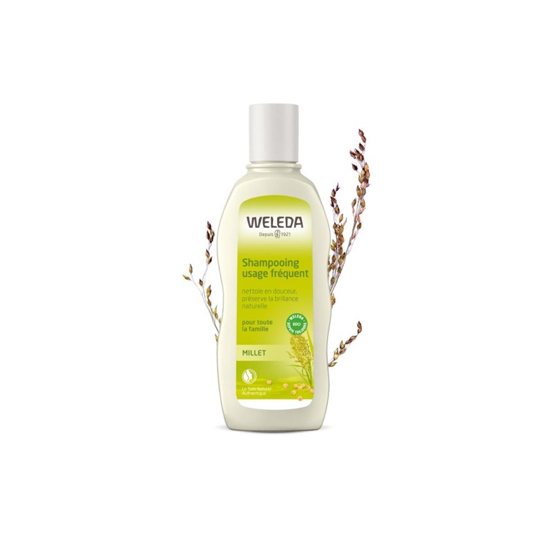 Weleda shampooing à usage fréquent au Millet 190 ml