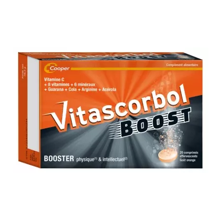 Vitascorbol Boost 20 comprimés effervescents