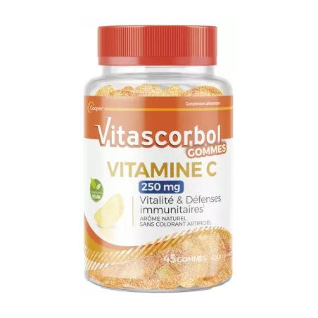 Vitascorbol Vitamine C 250mg 45 gummies