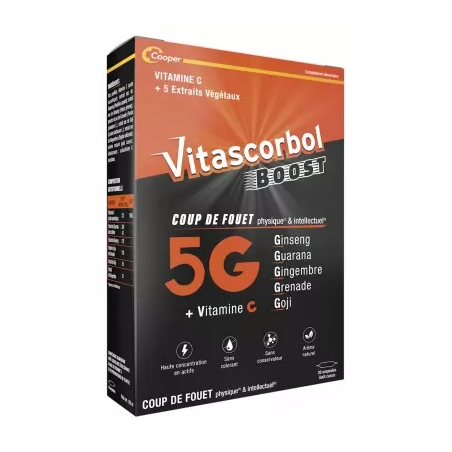 Vitascorbol Boost 5G 20 ampoules