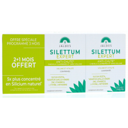 Jaldes Silettum Expert Traitement Anti-Chute - Cure de 3 mois : 3x 60 gélules