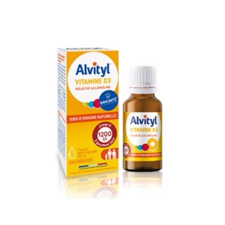 Alvityl Vitamine D3 Flacon 20 ml