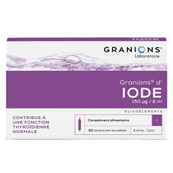 Granions Iode 30 ampoules...