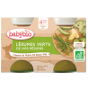 Babybio Légumes Verts de nos Régions 2x130g