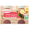 Babybio Petits Pots Pomme & Myrtille 2x130g