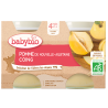 Babybio Petits Pots Pomme & Coing 2x130g