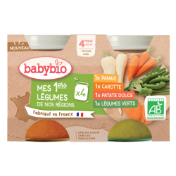 Babybio Mes Premiers Légumes 4x130g