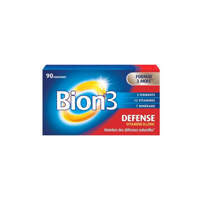 Bion 3 Défense Adulte 90 comprimés