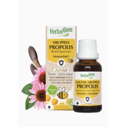 HerbalGem Propolis Junior Bio Flacon goutte 15 ml