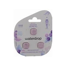 Waterdrop Microdrink Boost Cassis Sureau 3 cubes