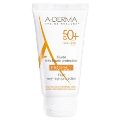 A-Derma Protect Fluide solaire visage invisible SPF50+ 40ml