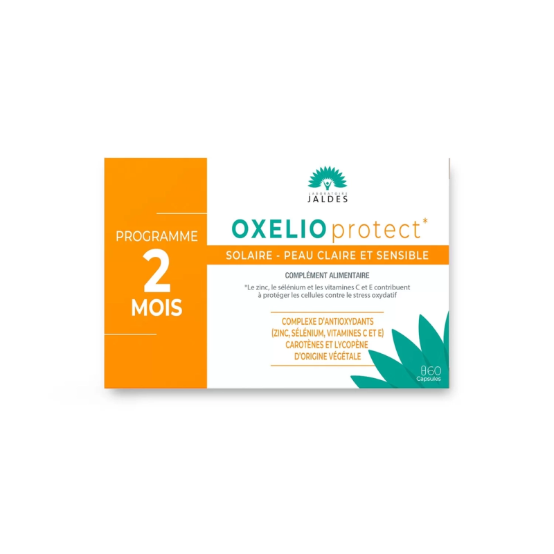 Oxelio Protect Solaire Peau claire & sensible 60 capsules