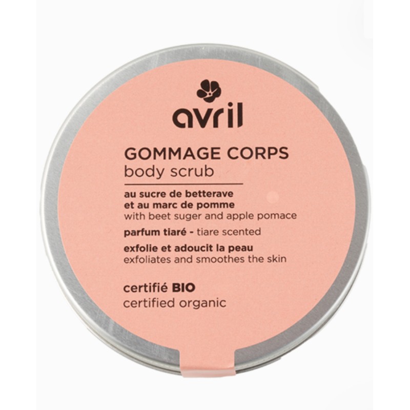 Avril Gommage corps parfum Tiaré 200 ml