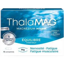 ThalaMAG Magnésium Marin Equilibre Intérieur 15 comprimés 