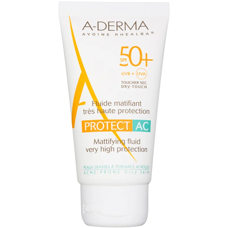 A-Derma Protect AC Fluide Matifiant SPF50+ 40ml