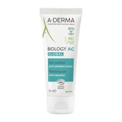 A-Derma Biology Ac Global Soin Matifiant Anti Imperfections 40ml