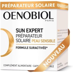 Oenobiol Sun Expert Préparateur Solaire Peau Sensible 30 capsules