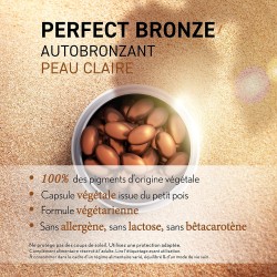 Oenobiol Perfect Bronze Autobronzant Peau Claire 30 capsules