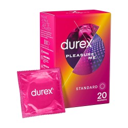 Durex Pleasure Me Boite 20 préservatifs