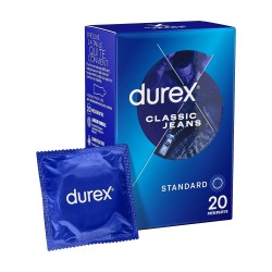 Durex Classic Jeans Boite 20 préservatifs