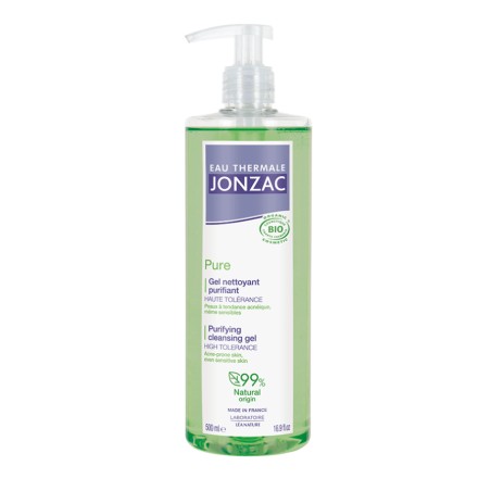 Jonzac Pure Gel Nettoyant Purifiante Bio 500 ml