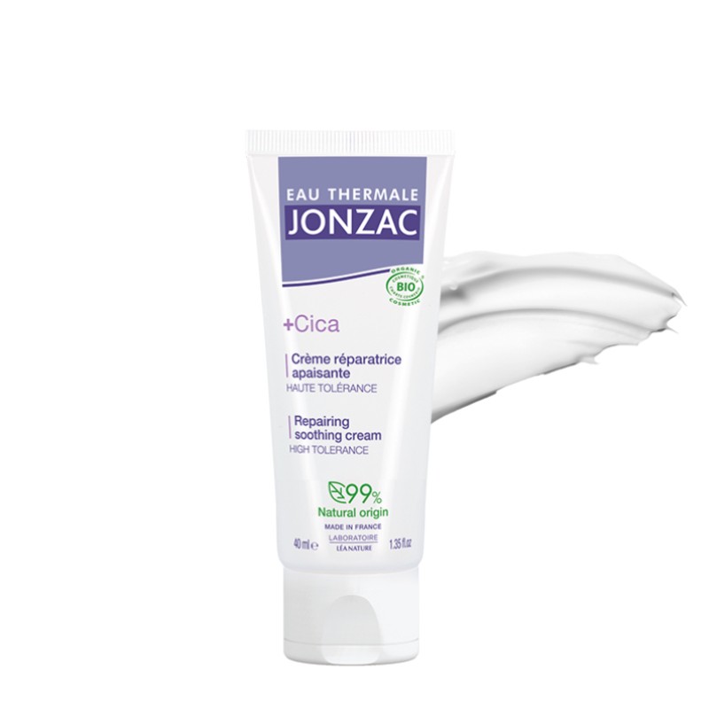 Jonzac +Cica Crème réparatrice apaisante Bio 40 ml